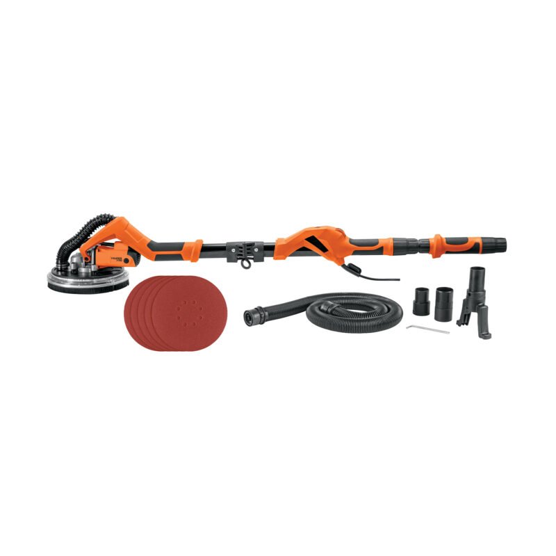 LIPA-9A.jpg Código: 103670 Lijadora de pared y techo 9' 750 W, profesional, Truper LIPA-9A
