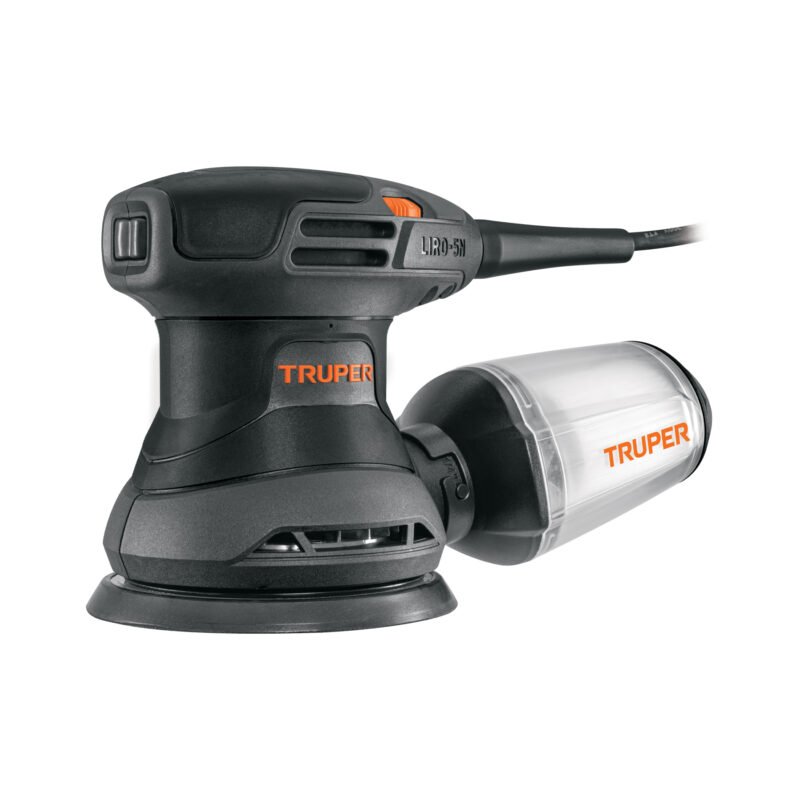 LIRO-5N2.jpg Código: 103735 Lijadora roto orbital 5', 260W, TRUPER INDUSTRIAL LIRO-5N2