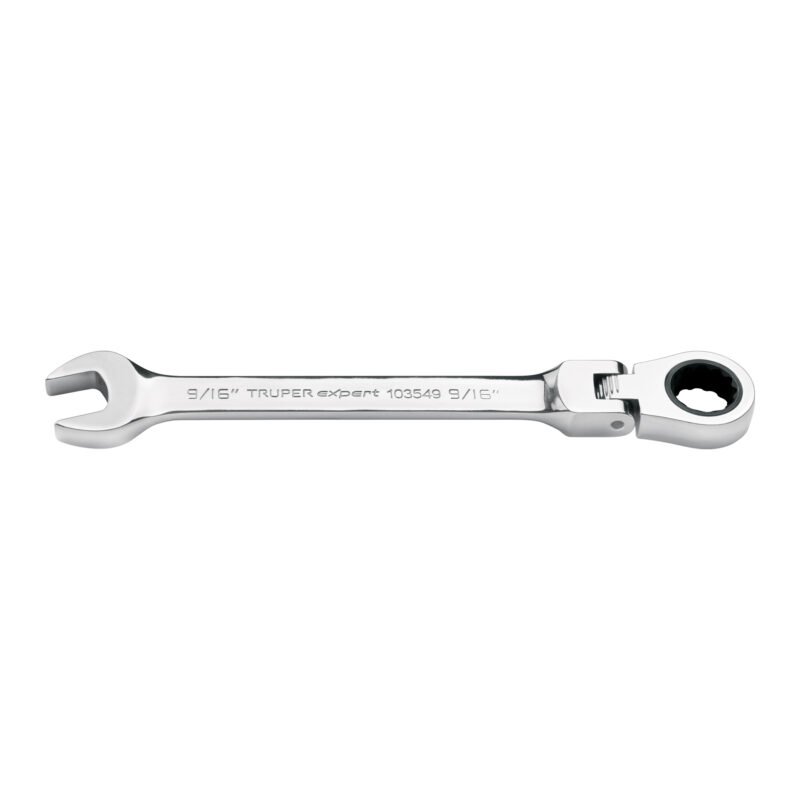 Código: 103549 Llave combinada con matraca 9/16' flexible, Expert LL-2018XF
