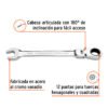 Código: 103550 Llave combinada con matraca 5/8' flexible, Expert LL-2020XF