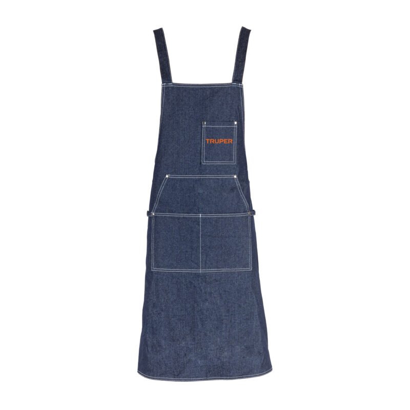 MAM-93.jpg Código: 103953 Mandil multiusos, de mezclilla, TRUPER MAM-93