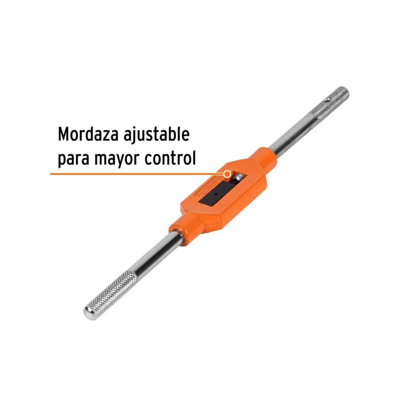 MAN-GA-1-2FC1.jpg Código: 11436 Maneral tipo garrote para machuelo 1/2', Truper MAN-GA-1-2