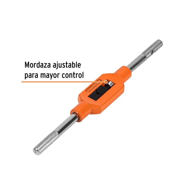 MAN-GA-1-4FC1.jpg Código: 11434 Maneral tipo garrote para machuelo 1/4', Truper MAN-GA-1-4