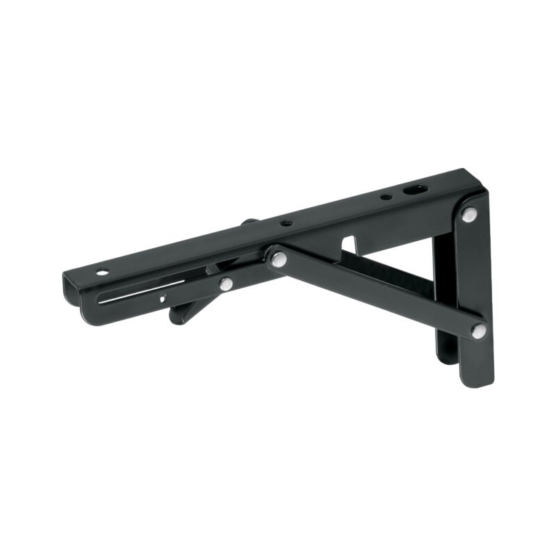 MEP-8N.jpg Código: 49831 Ménsula plegable de acero negra 4' x 8', Fiero MEP-8N