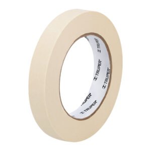 Código: 12589 Cinta masking tape de 1/2' x 50 m, Truper MSK-1-2