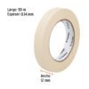 Código: 12589 Cinta masking tape de 1/2' x 50 m, Truper MSK-1-2