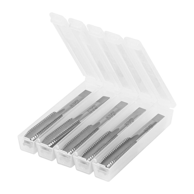 Código: 11413 Machuelo semicónico 1/2' x 13 cuerda gruesa, Truper MT-1-2X13