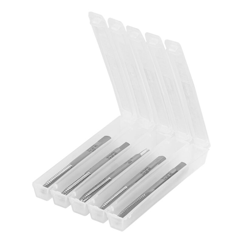 MT-1-4X20.jpg Código: 11405 Machuelo semicónico 1/4' x 20 cuerda gruesa, Truper MT-1-4X20