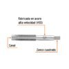 Código: 11419 Machuelo semicónico 7/32' x 24 cuerda gruesa, Truper MT-7-32X24
