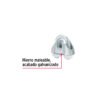 Código: 44082 Blíster c/2 nudos (perros) de hierro p/cable de 1/8', Fiero NUDO-1-8