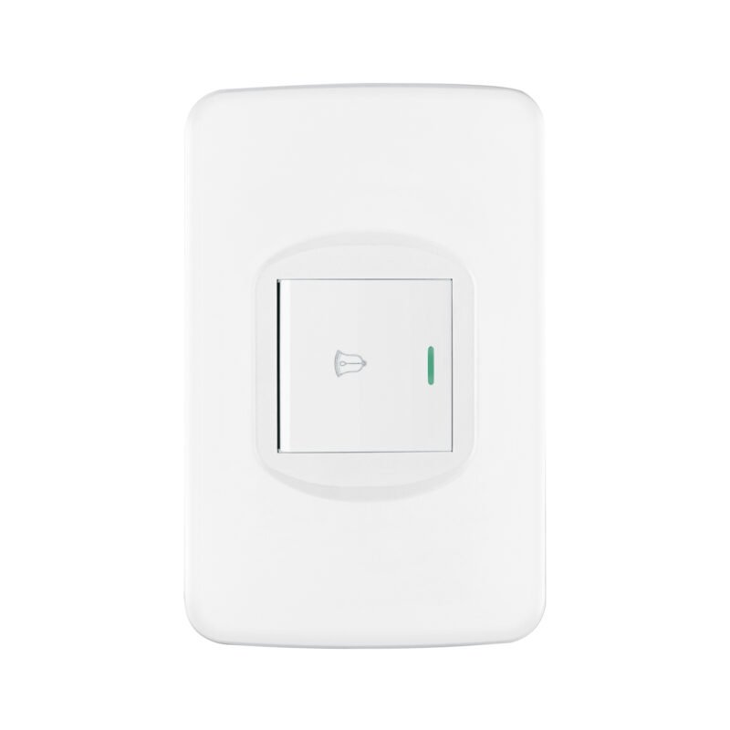 PA-TI-TB.jpg Código: 29055 Placa armada 1 interruptor de timbre 1.5 módulos, Toledo PA-TI-TB