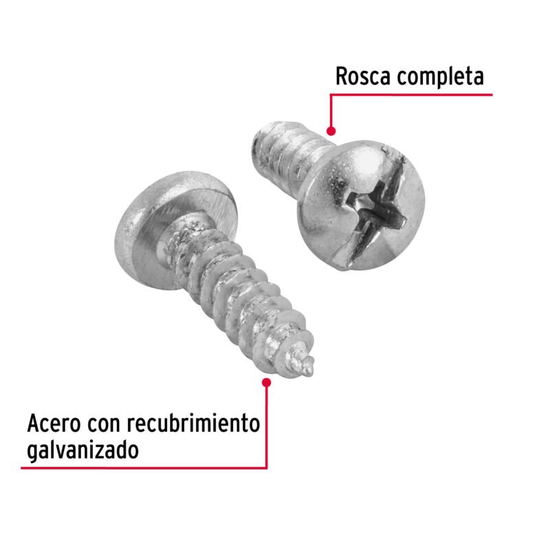 Código: 44421 Bolsa con 150 pijas para lámina, #10 x 5/8', Fiero PILA-10X5-8