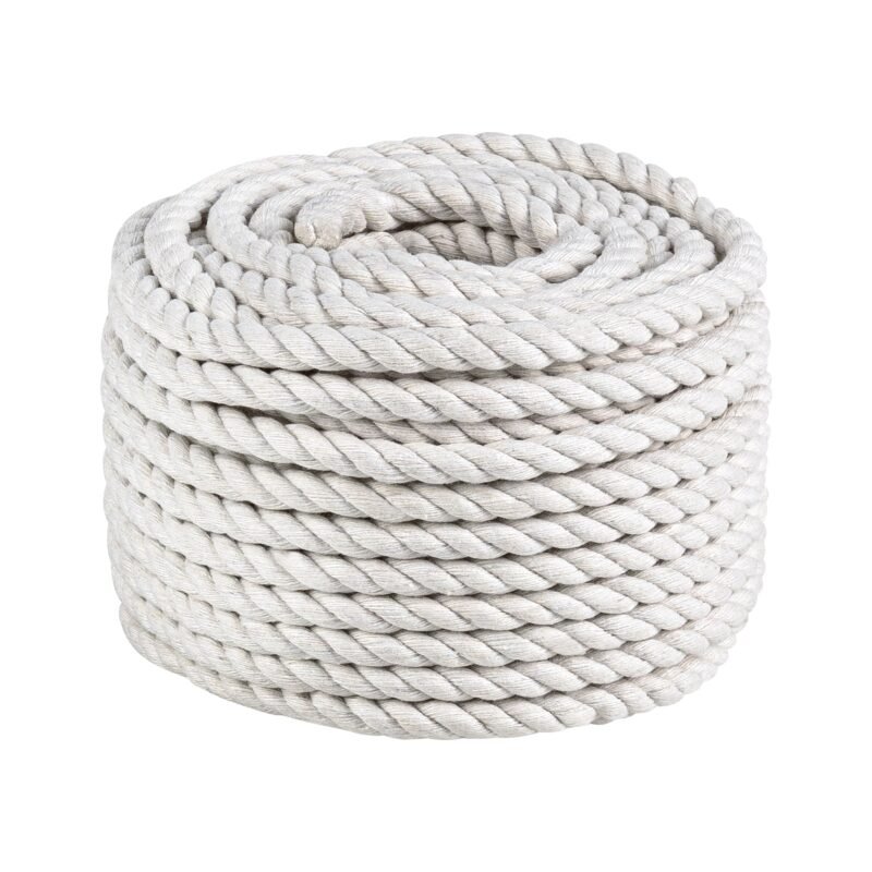 PIO-615A.jpg Código: 45692 Piola de Algodón de 6 mm x 15 m natural, Fiero PIO-615A