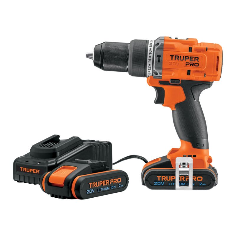 ROTI-20A3.jpg Código: 103246 Rotomartillo 1/2', 20V, 2 baterías 2Ah, PRO ROTI-20A3