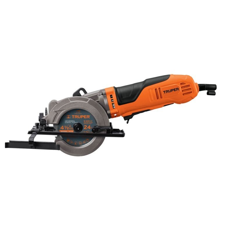 SICI-4-1-2A.jpg Código: 100123 Sierra circular compacta 4-1/2', 750W, TRUPER PRO SICI-4-1-2A