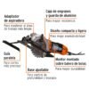 Código: 100123 Sierra circular compacta 4-1/2', 750W, TRUPER PRO SICI-4-1-2A