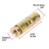Código: 44363 Bolsa con 4 taquetes expansivos de 5/16' sin tornillo, Fiero TAE-5-16