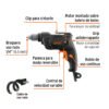 Código: 103067 Taladro 1/4', 380W, TRUPER INDUSTRIAL TAL-1-4N