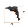 Código: 103067 Taladro 1/4', 380W, TRUPER INDUSTRIAL TAL-1-4N