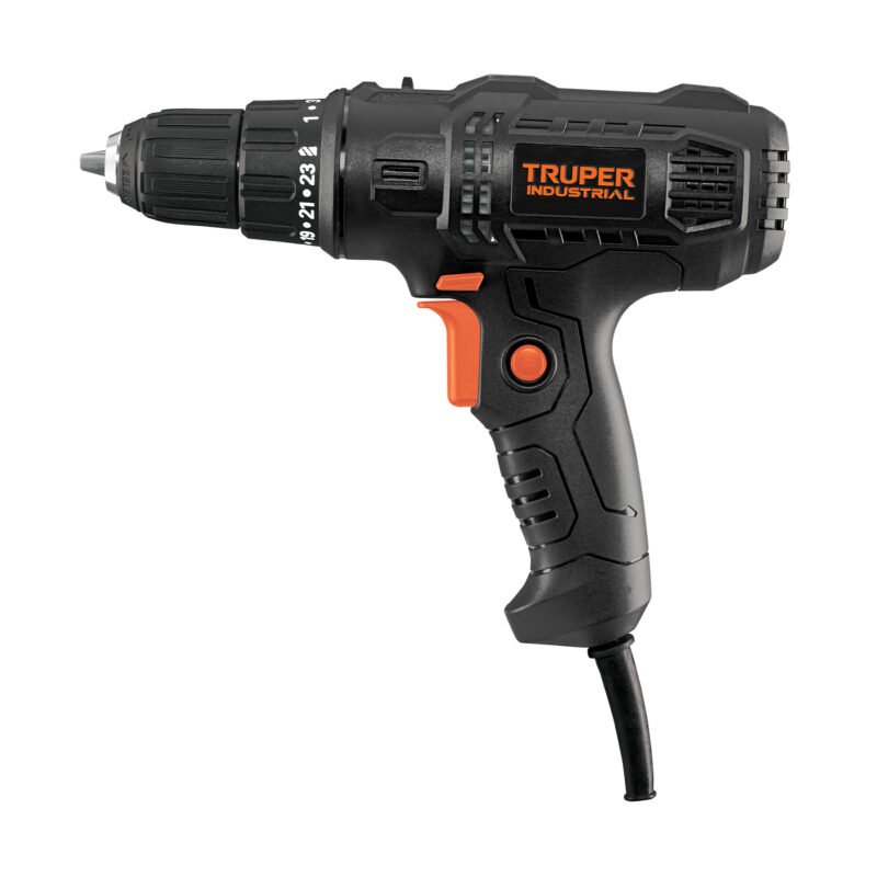 TALA-3-8N.jpg Código: 103170 Taladro atornillador 3/8', 400W, TRUPER INDUSTRIAL TALA-3-8N