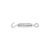 Código: 44054 Tensor zinc 1/4' gancho-argolla, Fiero TEN-1-4A