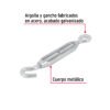 Código: 44055 Tensor zinc 5/16' gancho-argolla, Fiero TEN-5-16A