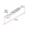 Código: 44062 Tensor zinc 5/16' gancho-gancho, Fiero TEN-5-16G
