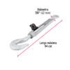 Código: 44070 Tensor forjado 7/8' gancho-argolla, Fiero TENF-7-8