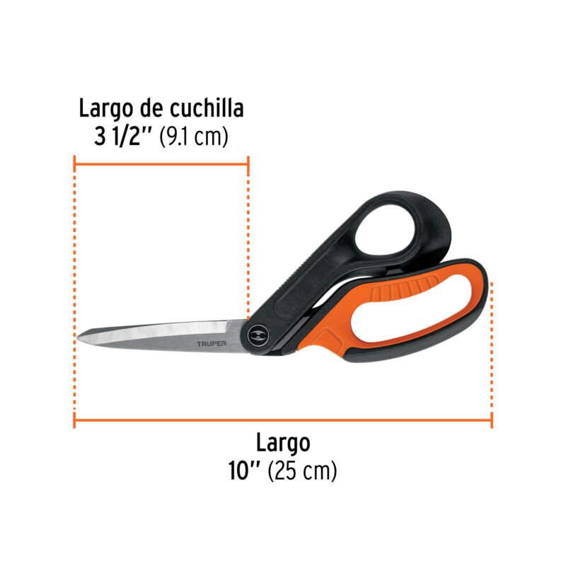 TIMU-10XFC2.jpg Código: 103714 Tijera 10' multiusos de acero inox, profesional, EXPERT TIMU-10X
