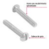 Código: 44609 Bolsa con 300 tornillos 5/32' x 1' tipo estufa, FIERO TORE-5-32X1
