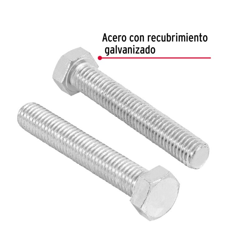 Código: 44596 Bolsa con 20 tornillos 1/2' x 3' tipo máquina, FIERO TORM-1-2X3