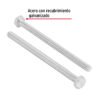 Código: 44633 Bolsa con 30 tornillos 1/4' x 4' tipo máquina, FIERO TORM-1-4X4