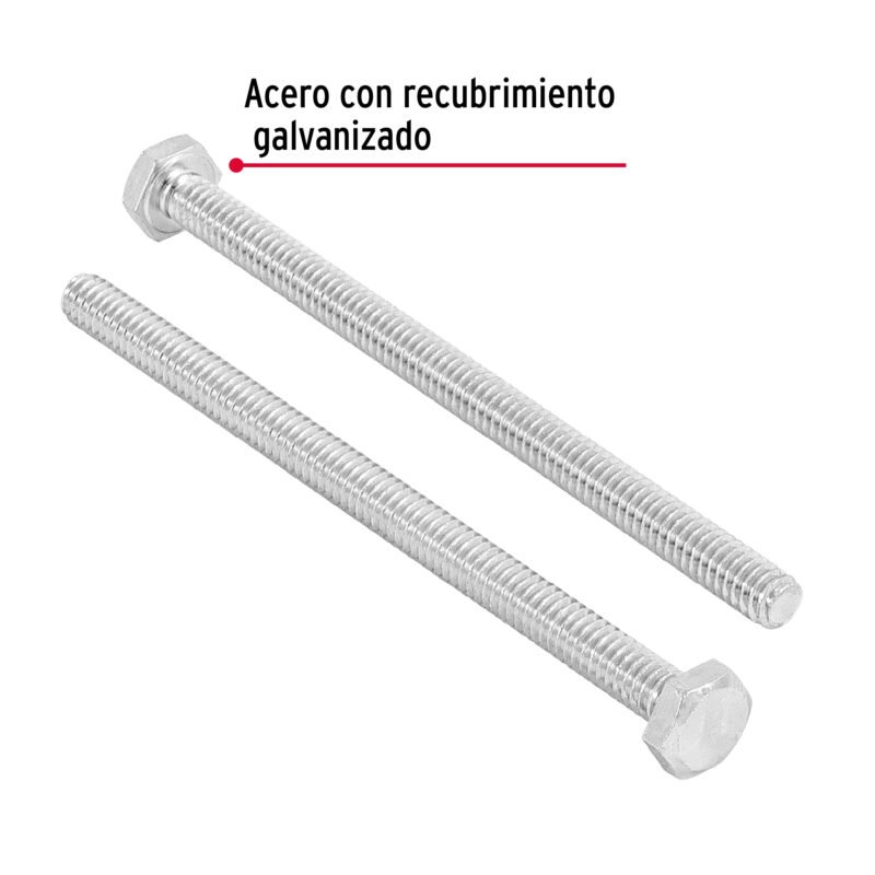 TORM-1-4X4FC1.jpg Código: 44633 Bolsa con 30 tornillos 1/4' x 4' tipo máquina, FIERO TORM-1-4X4