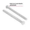 Código: 44652 Bolsa con 15 tornillos 3/8' x 5' tipo máquina, FIERO TORM-3-8X5