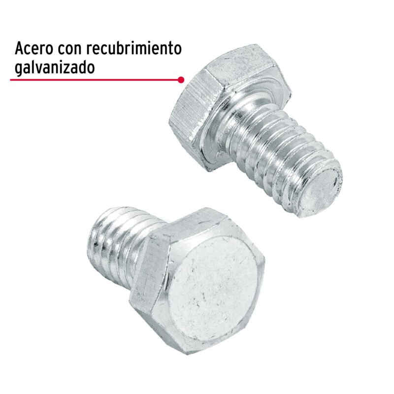 TORM-5-16X1-2FC1.jpg Código: 44564 Bolsa con 100 tornillos 5/16' x 1/2' tipo máquina, FIERO TORM-5-16X1-2