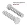 Código: 44589 Bolsa con 20 tornillos 7/16' x 3-1/2' tipo máquina, FIERO TORM-7-16X3-1-2