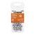 Código: 40755 Blíster con 25 tuercas 1/4' hex de acero galvanizado, Fiero TUE-1-4A