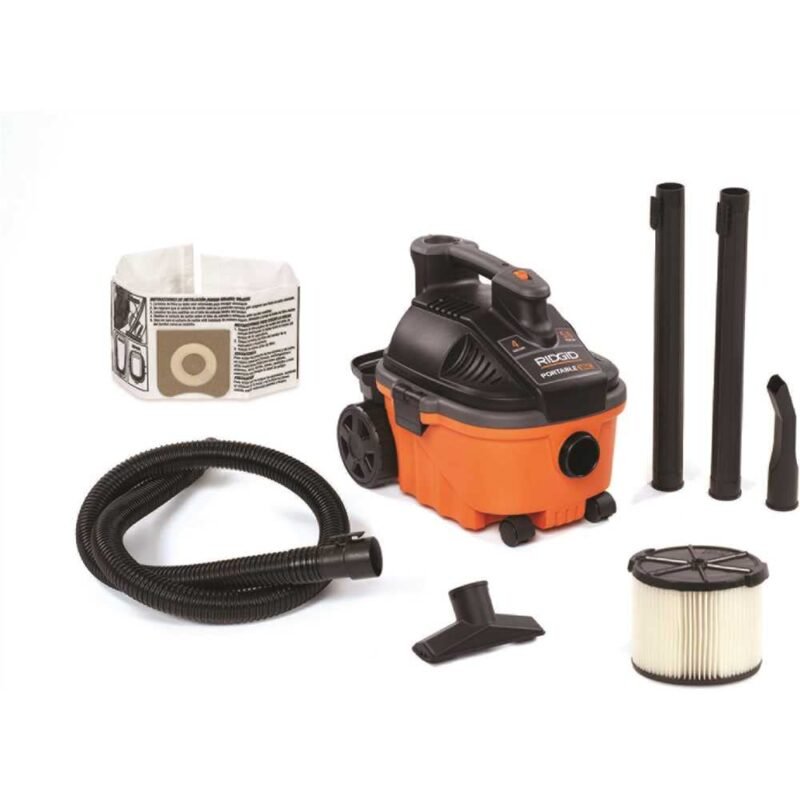 Version 1.0.0 Codigo: WD4070 RIDGID aspiradora de 4 galones