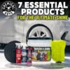 Codigo: HOL386 Chemical Guys Kit de Limpieza de Autos Profesional Wash & Shine (7 Productos Esenciales)